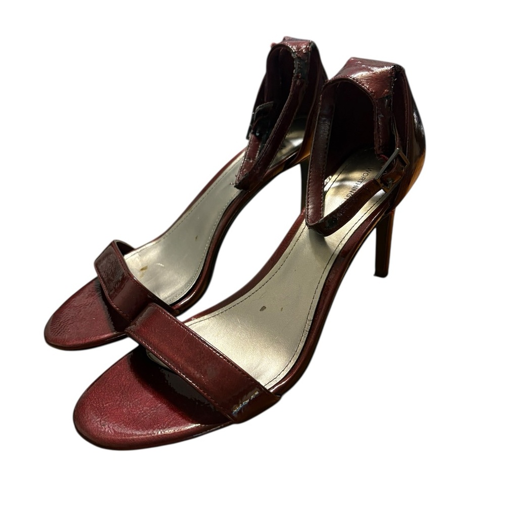 Elegant Burgundy Stiletto Heels